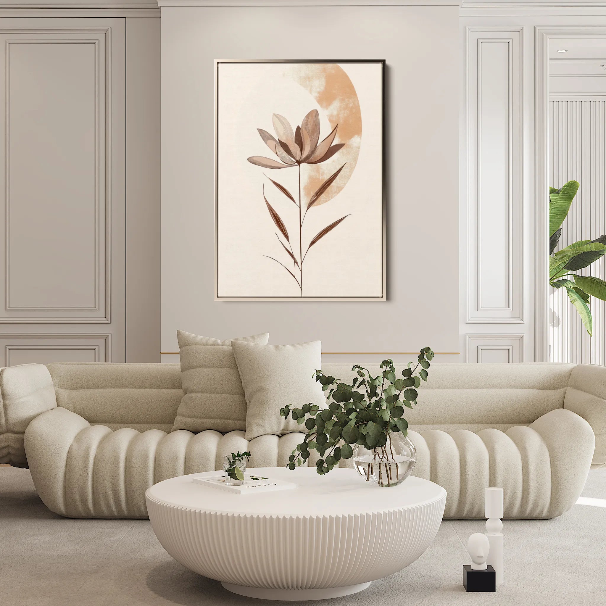 Boho Canvas Wall Art WAD010-BH 90 x 60 cm / Stretched on hidden frame