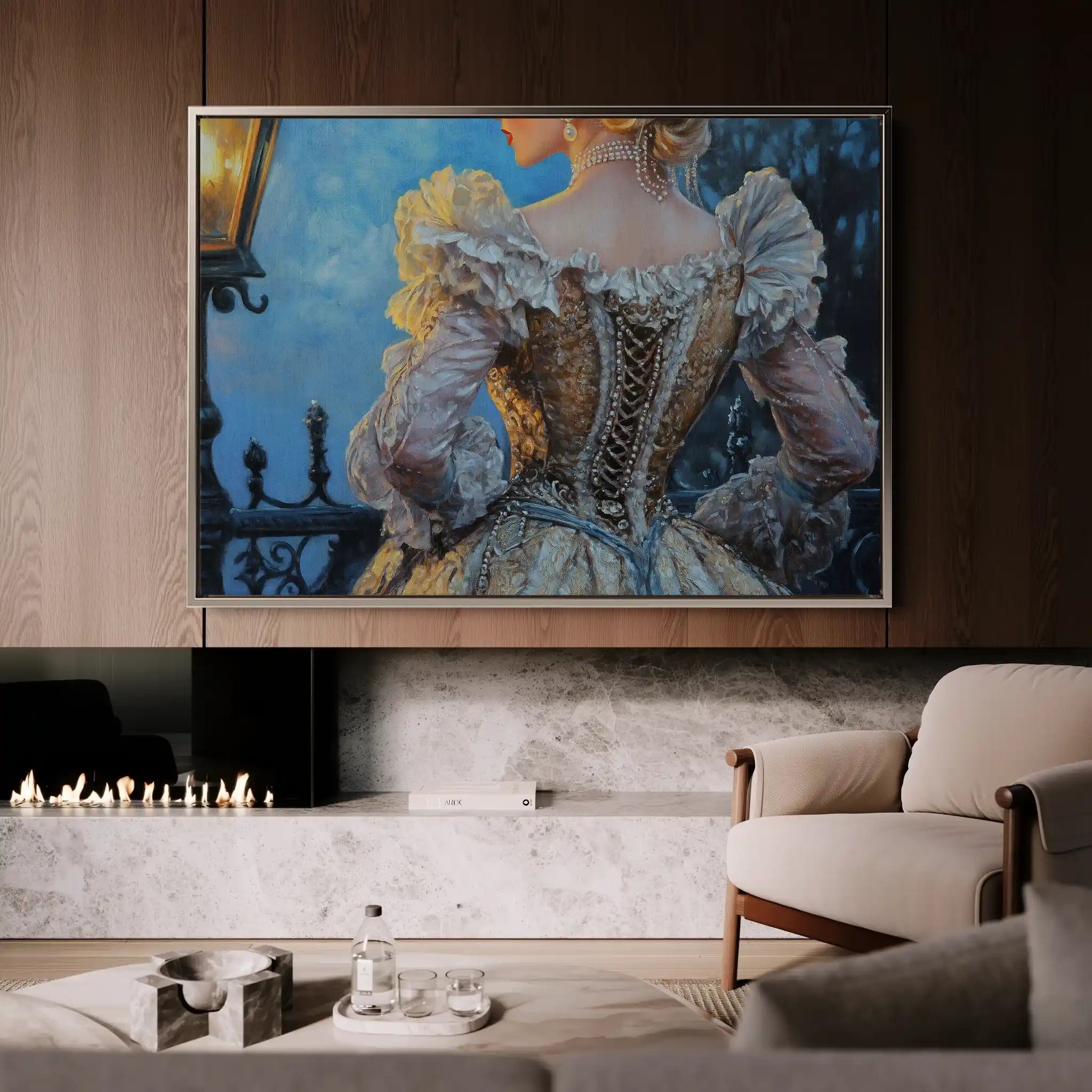 Classic 010 Canvas Art 90 x 60 cm / Stretched on hidden frame