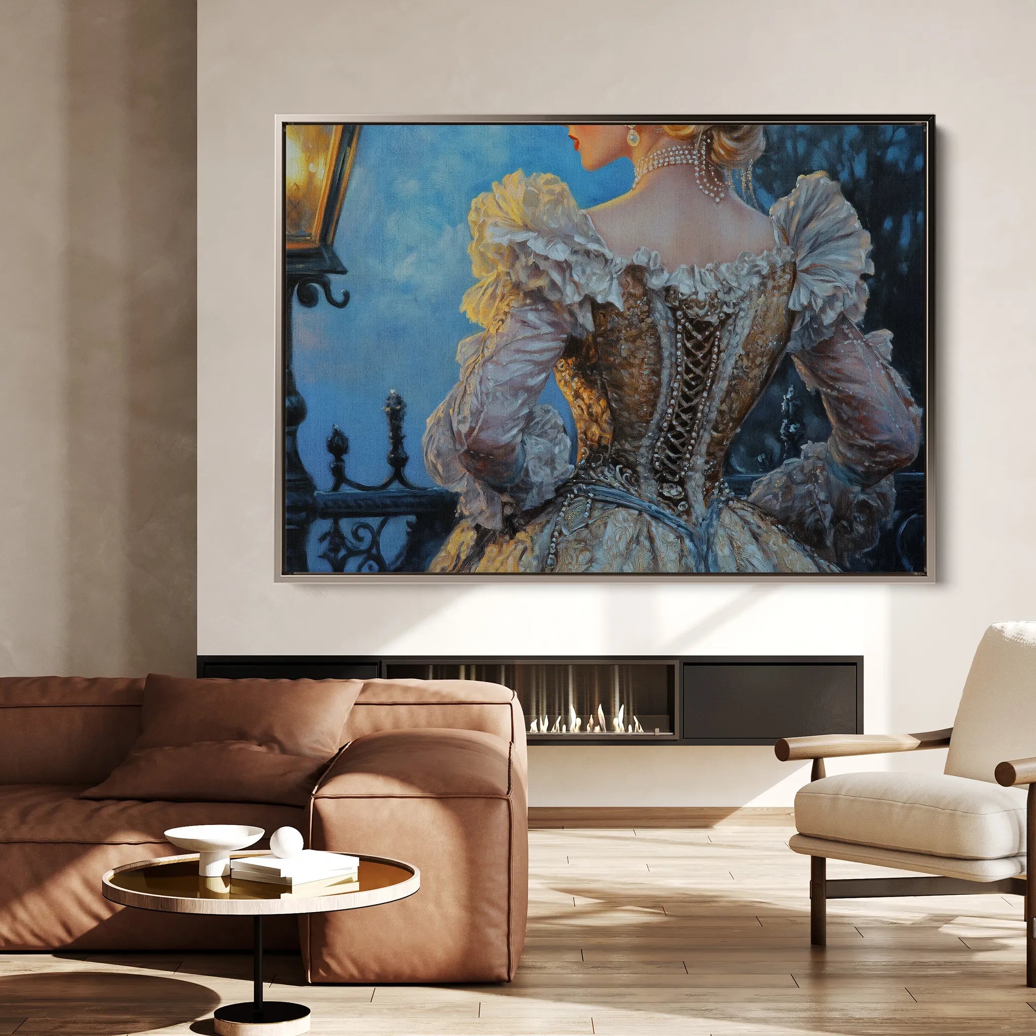 Classic Canvas Wall Art WAD010-CL 90 x 60 cm / Stretched on hidden frame
