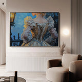 Classic 010 Canvas Art 90 x 60 cm / Stretched on hidden frame