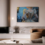 Classic 010 Canvas Art 90 x 60 cm / Stretched on hidden frame