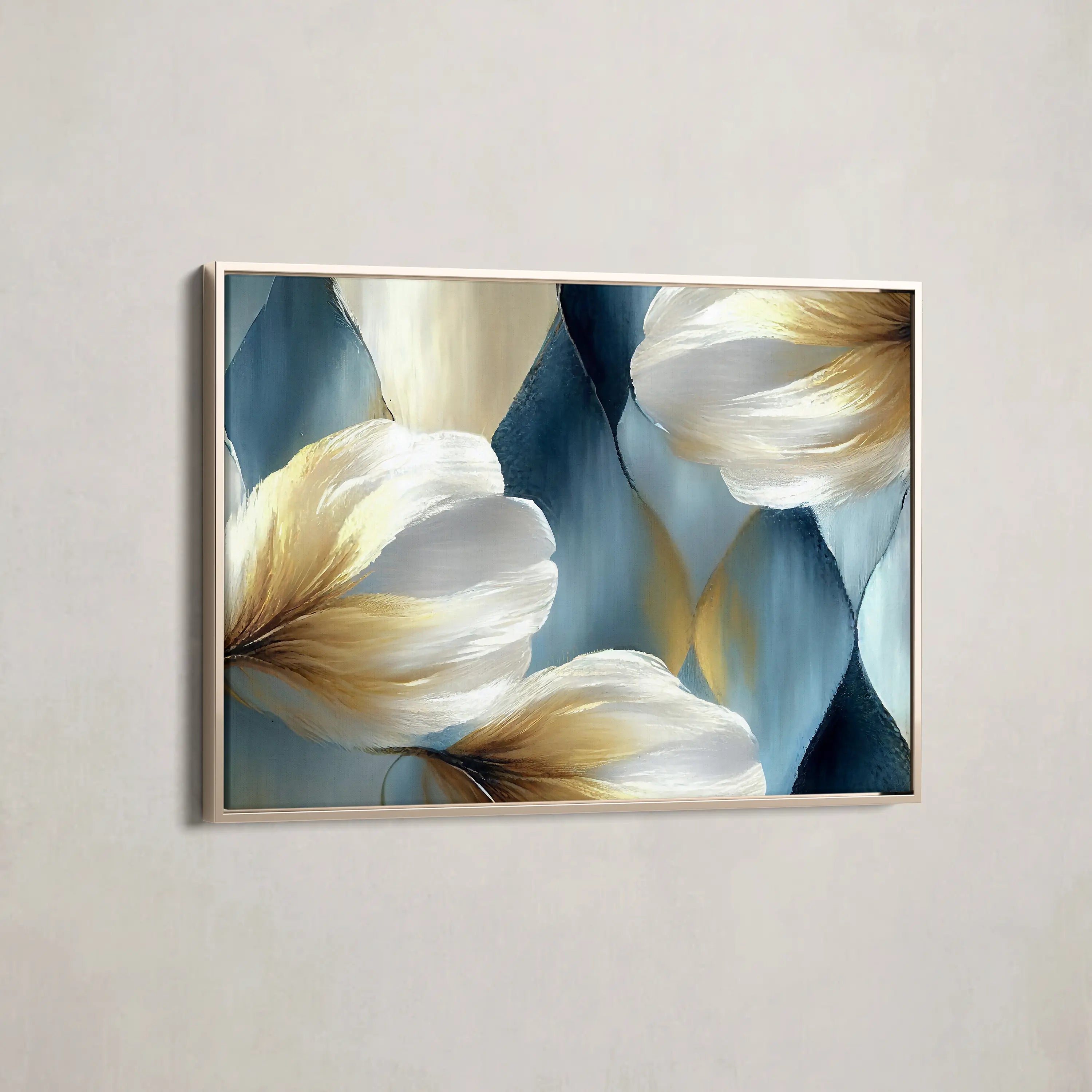 Floral Canvas Wall Art WAD010-F 90 x 60 cm / Stretched on hidden frame