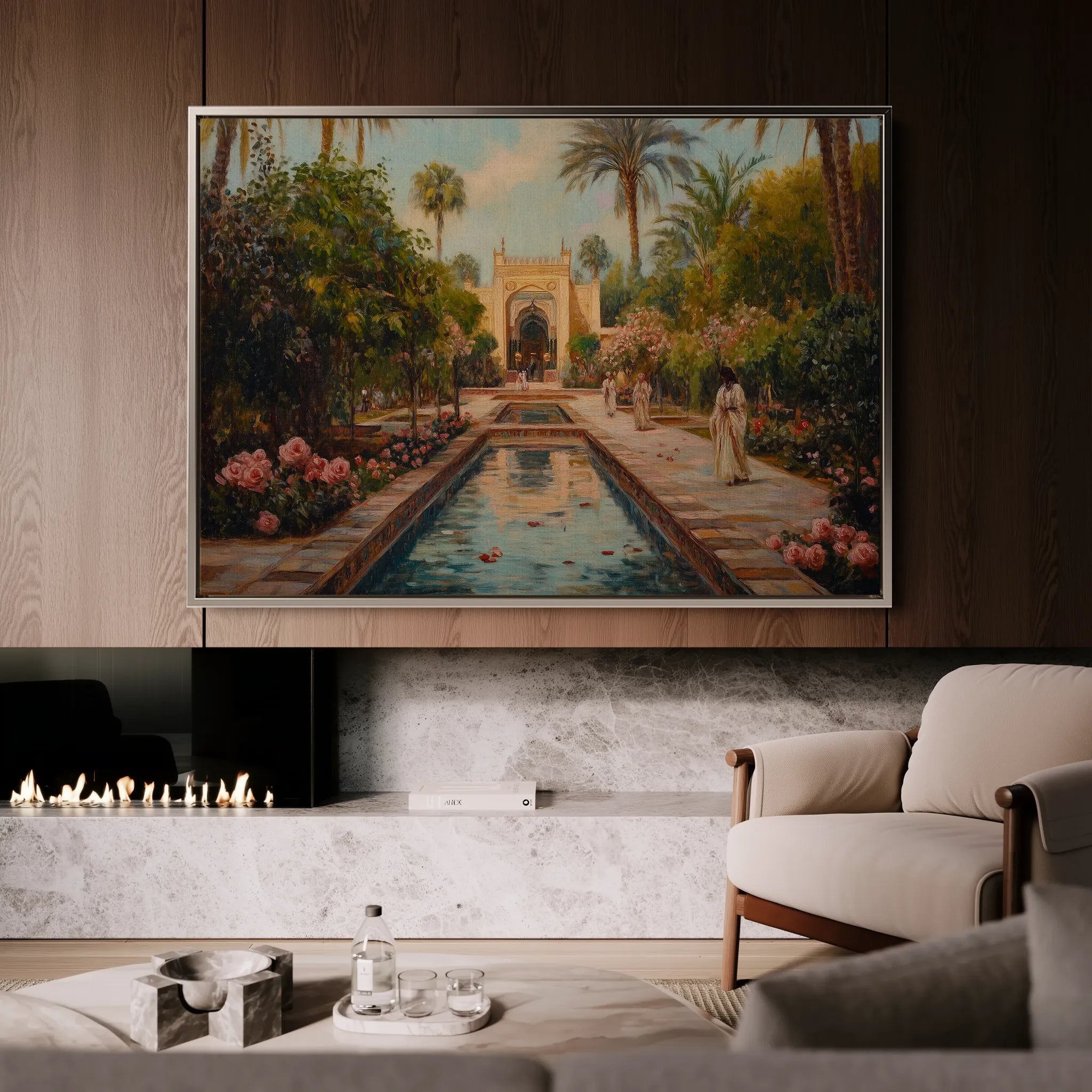 Orientalist Canvas Wall Art WAD010-OR 90 x 60 cm / Stretched on hidden frame