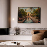 Orientalist 010 Canvas Art 90 x 60 cm / Stretched on hidden frame
