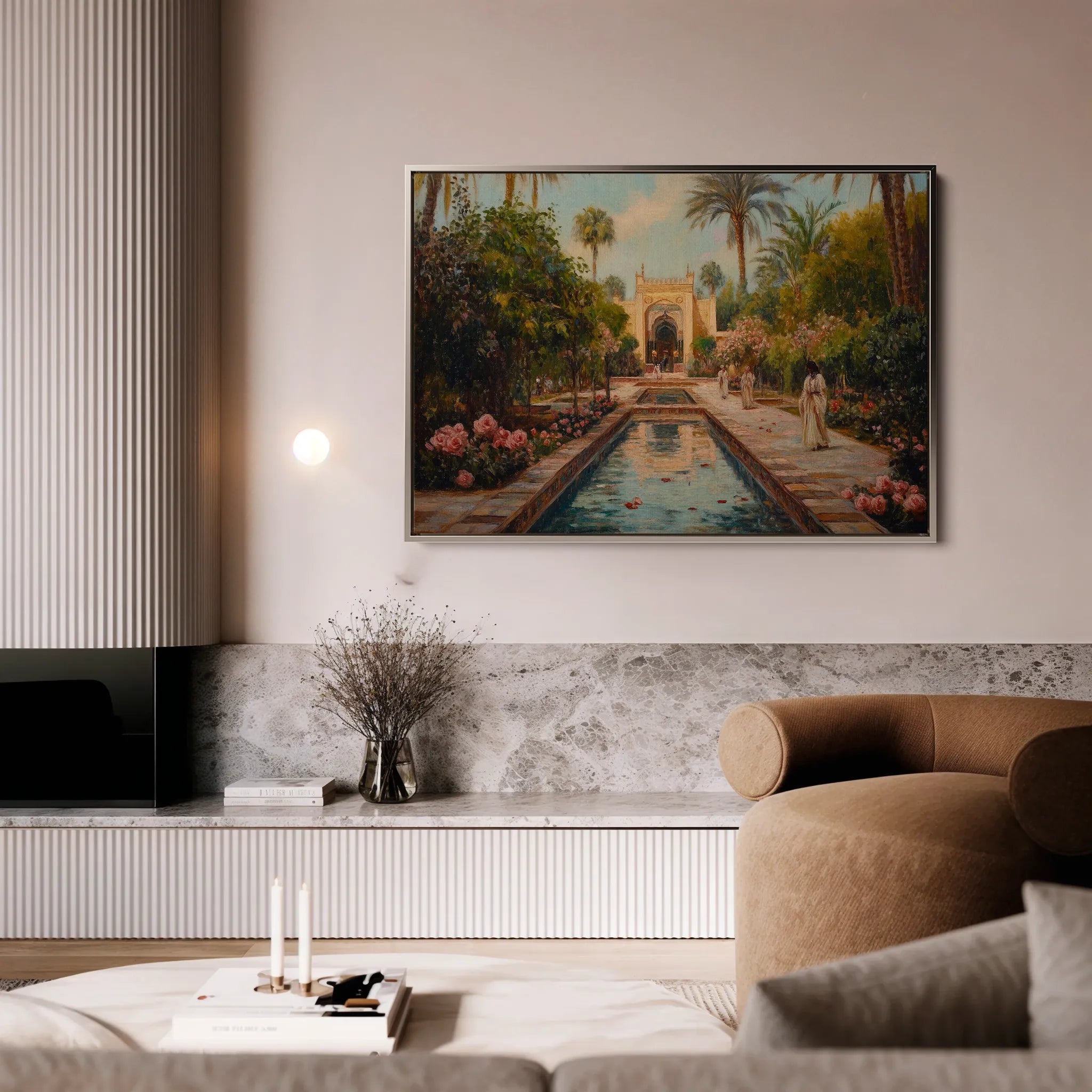 Orientalist Canvas Wall Art WAD010-OR 90 x 60 cm / Stretched on hidden frame