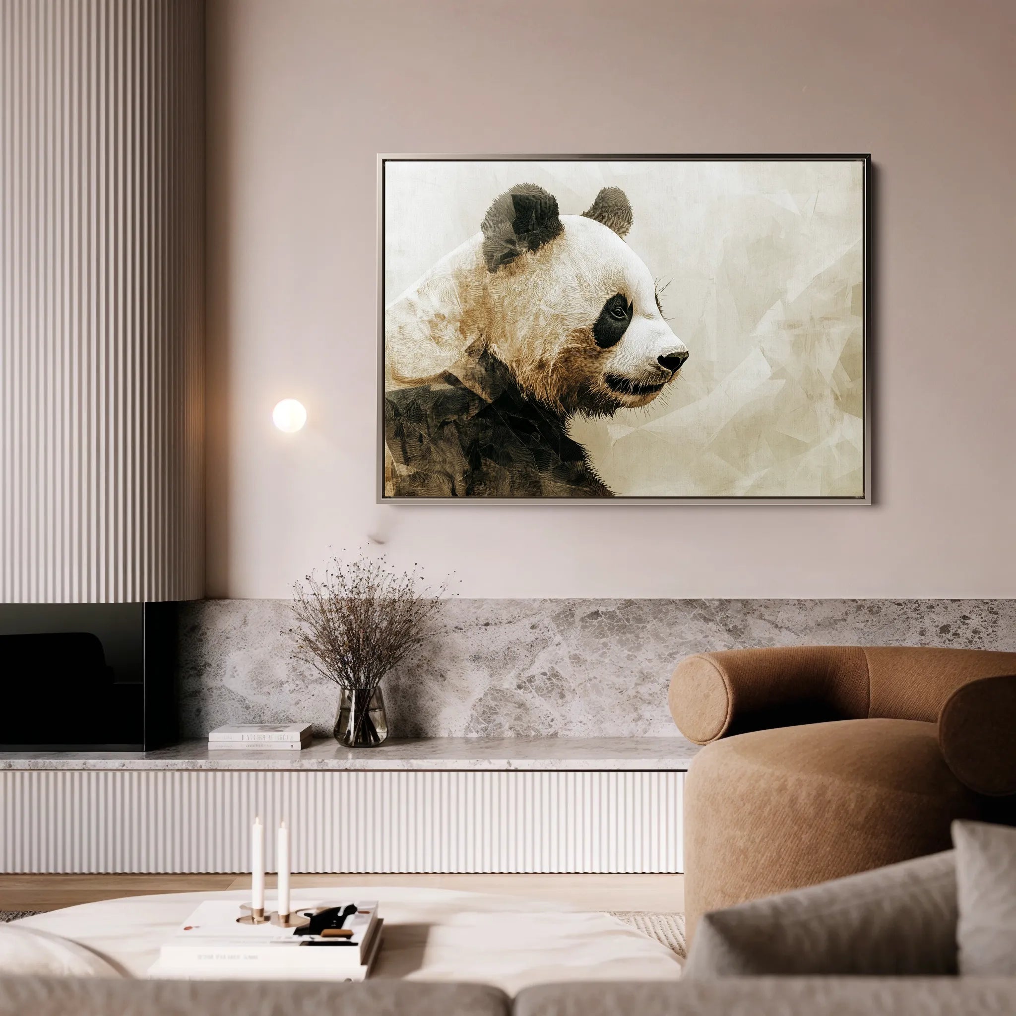 Animals Canvas Wall Art WAD011-AN 90 x 60 cm / Stretched on hidden frame
