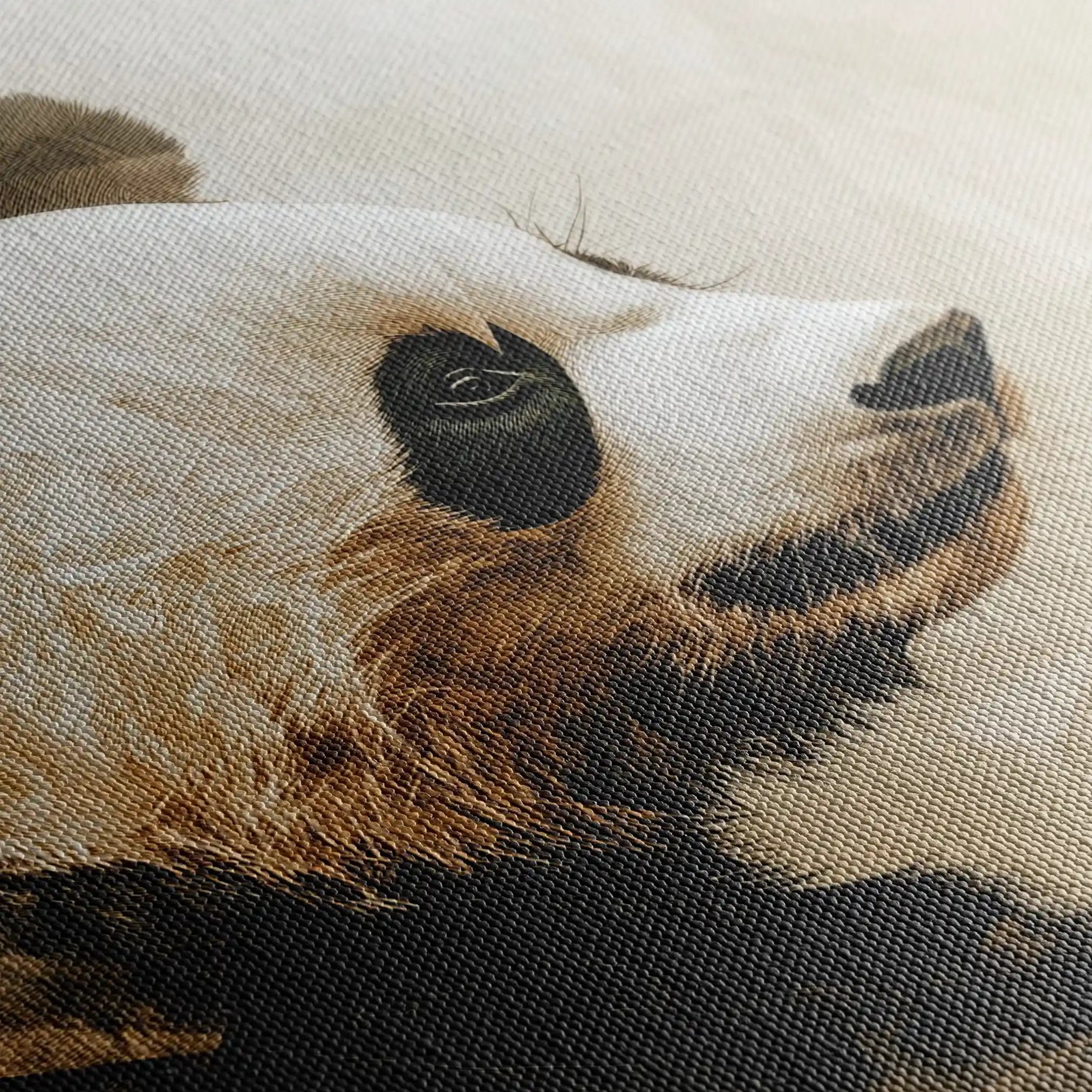 Animals 011 Canvas Art 90 x 60 cm / Stretched on hidden frame