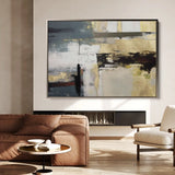 Abstract 011 Canvas Art 60 x 40 cm / Stretched on hidden frame