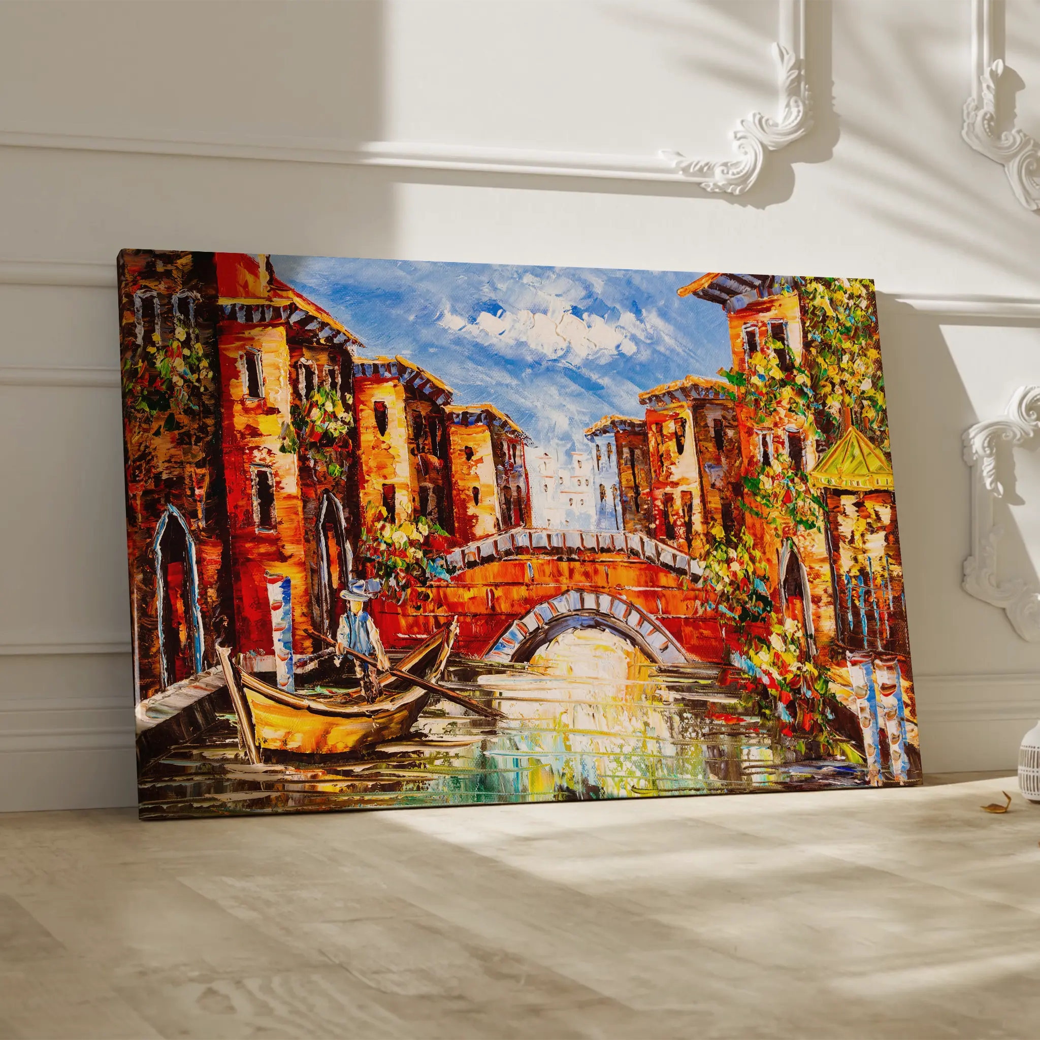 Landscape Canvas Wall Art WAD011-L 90 x 60 cm / Stretched on hidden frame