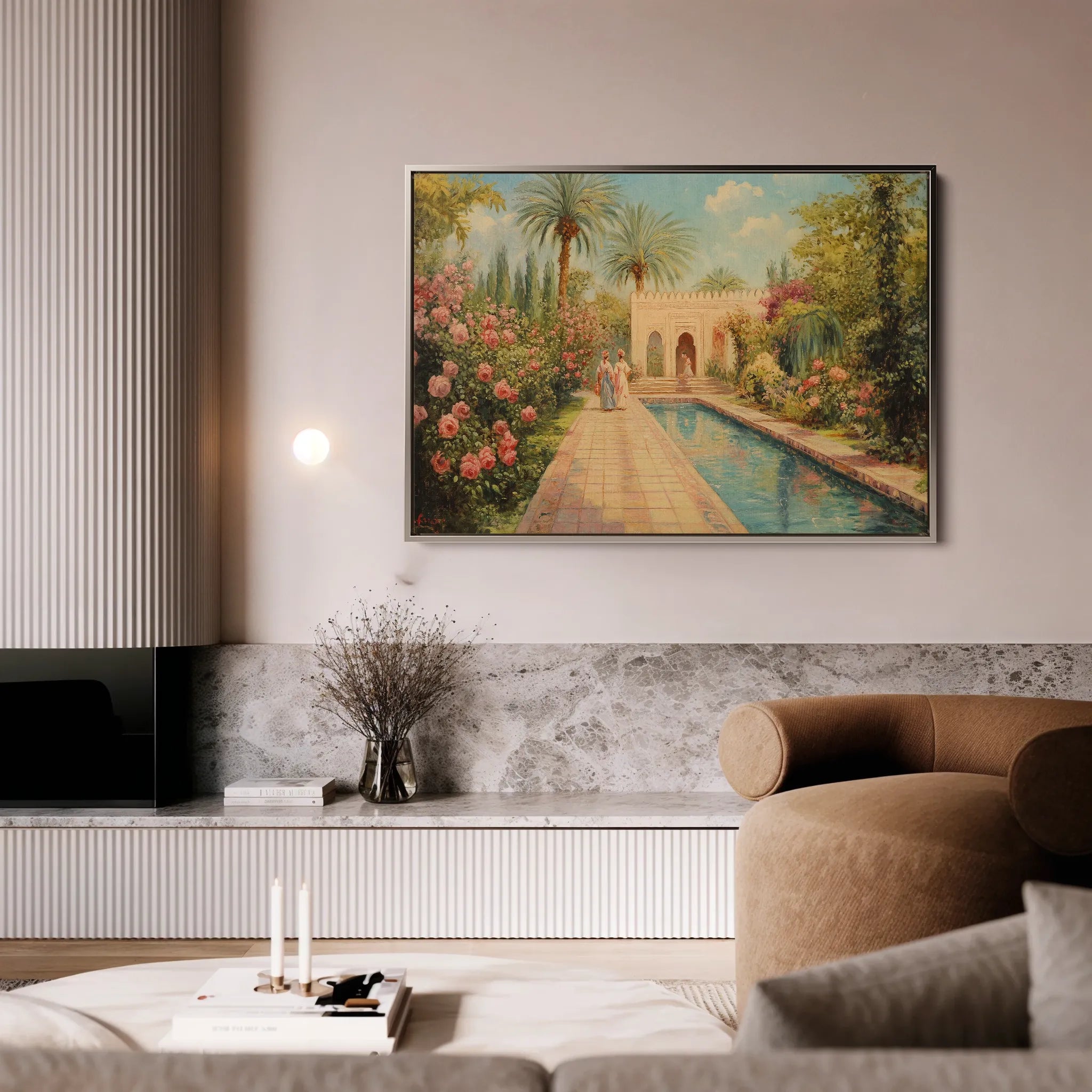 Orientalist Canvas Wall Art WAD011-OR 90 x 60 cm / Stretched on hidden frame