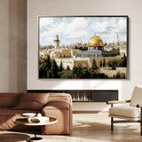 Palestine 011 Canvas Art 90 x 60 cm / Stretched on hidden frame