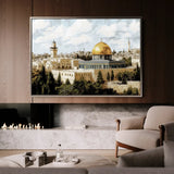 Palestine 011 Canvas Art 90 x 60 cm / Stretched on hidden frame