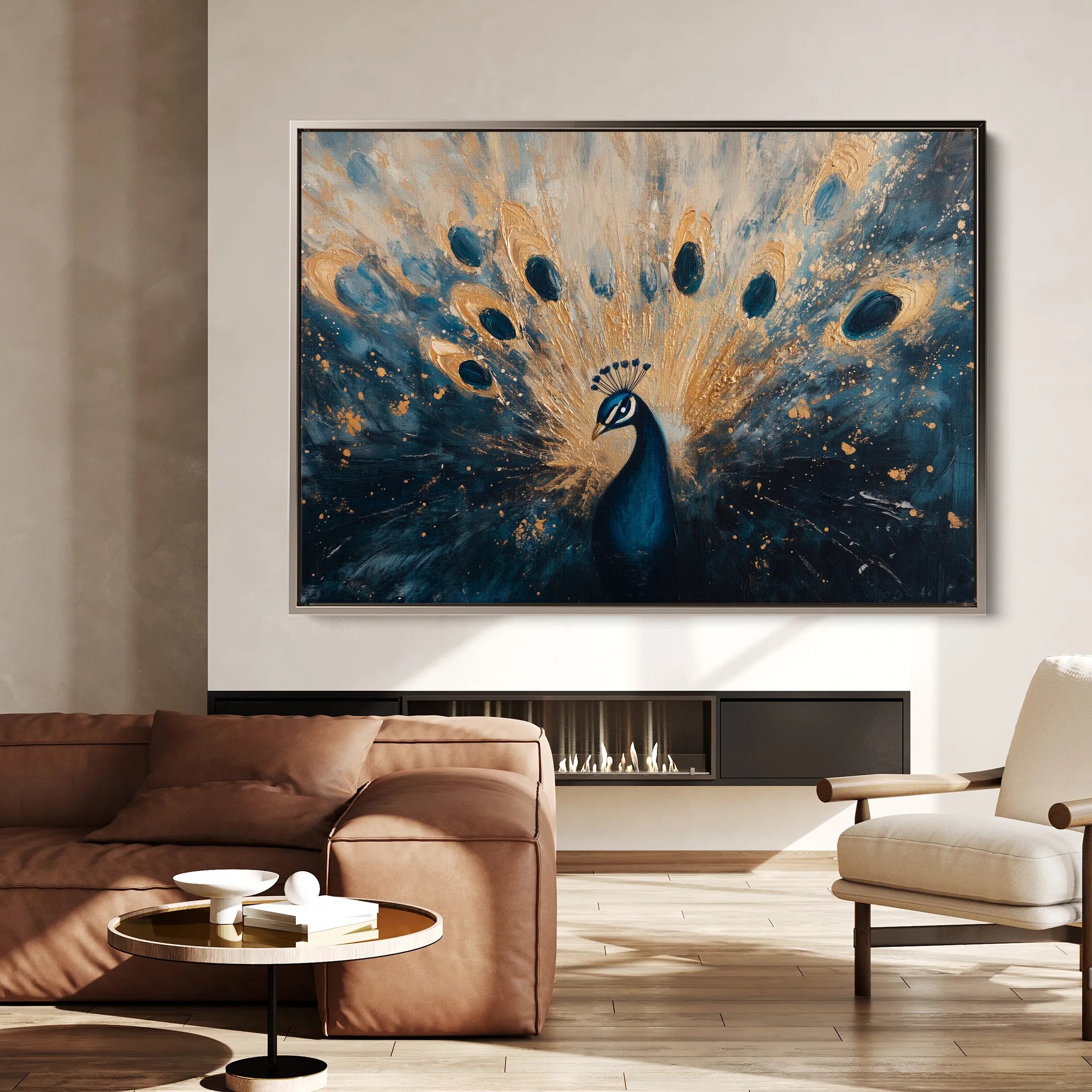 Animals Canvas Wall Art WAD012-AN 90 x 60 cm / Stretched on hidden frame