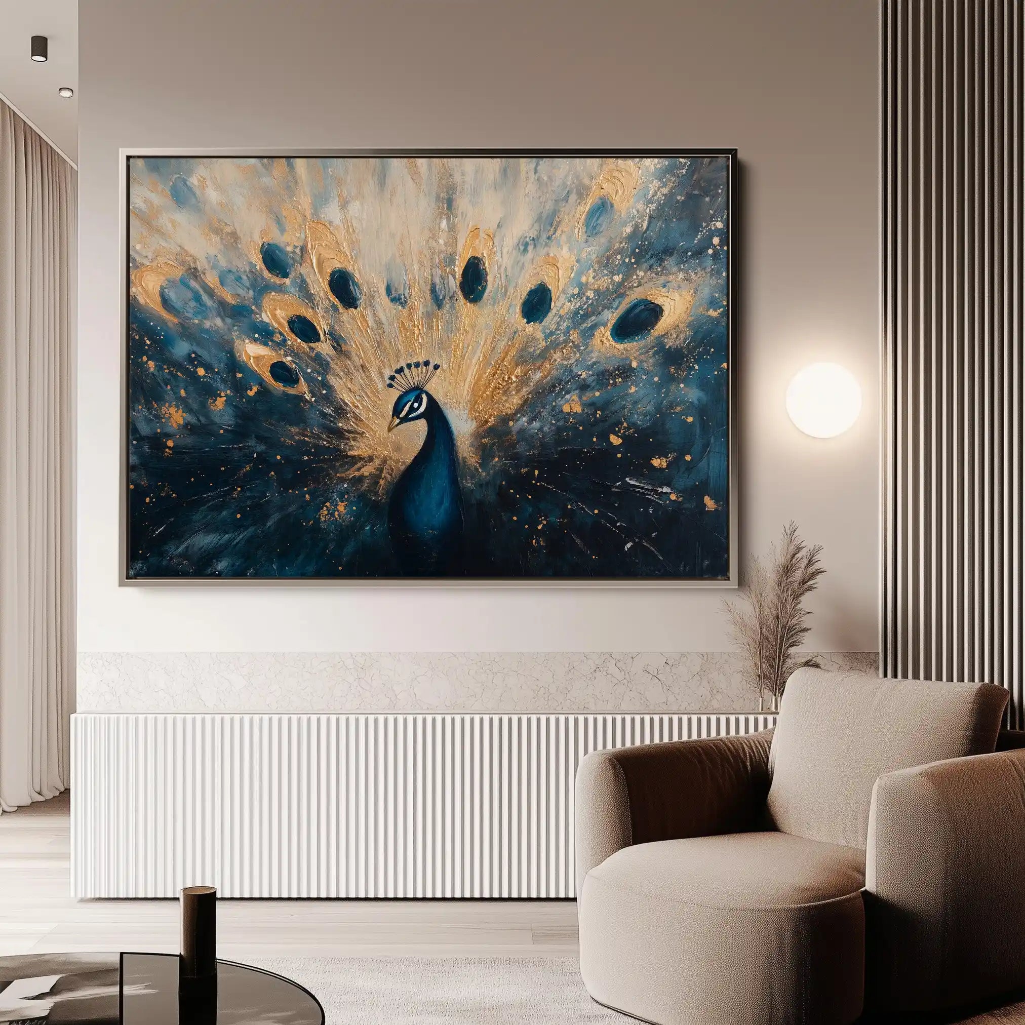 Animals 012 Canvas Art 90 x 60 cm / Stretched on hidden frame