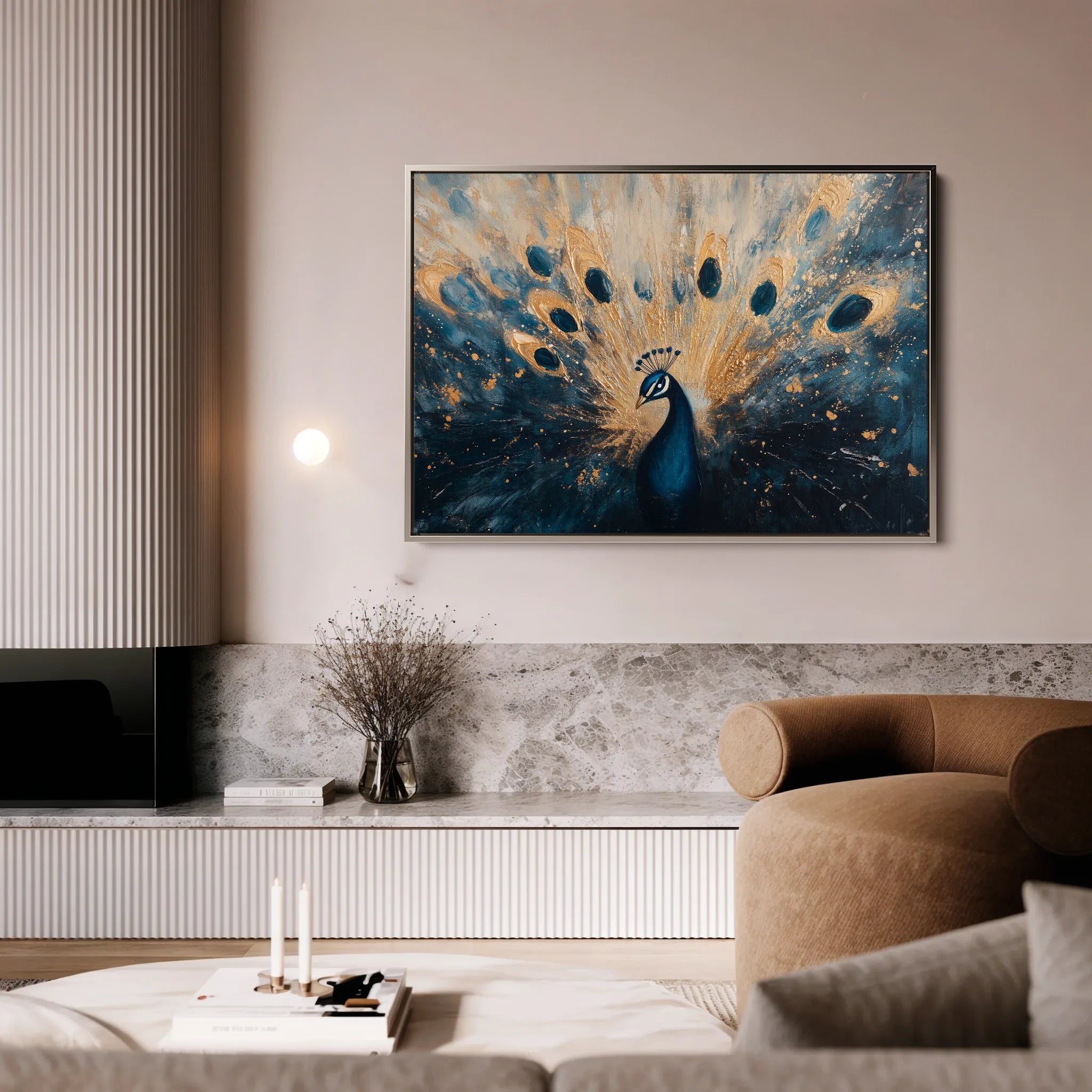 Animals Canvas Wall Art WAD012-AN 90 x 60 cm / Stretched on hidden frame