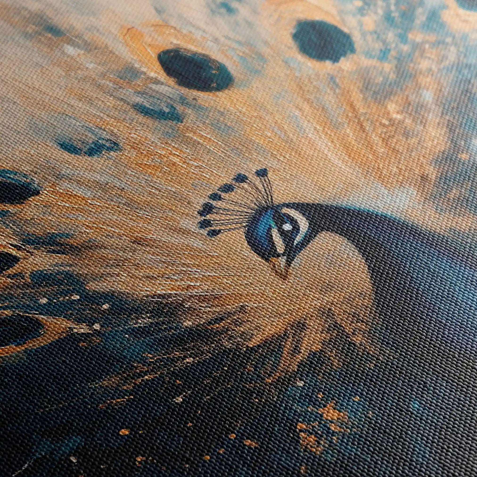 Animals 012 Canvas Art 90 x 60 cm / Stretched on hidden frame