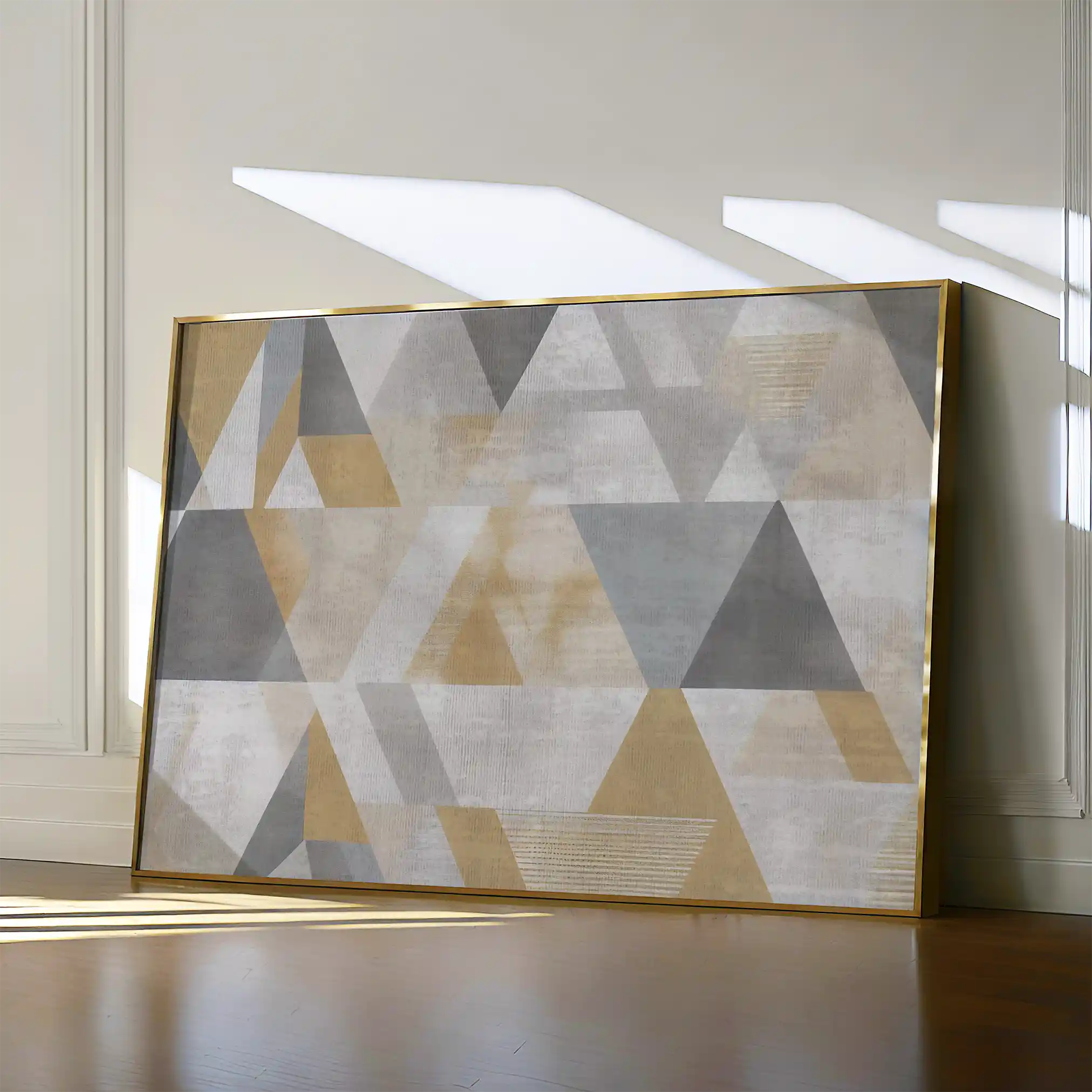 Abstract Canvas Wall Art WAD012-A 90 x 60 cm / Stretched on hidden frame