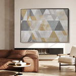 Abstract 012 Canvas Art 60 x 40 cm / Stretched on hidden frame