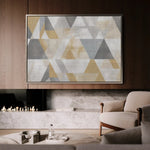 Abstract 012 Canvas Art 60 x 40 cm / Stretched on hidden frame
