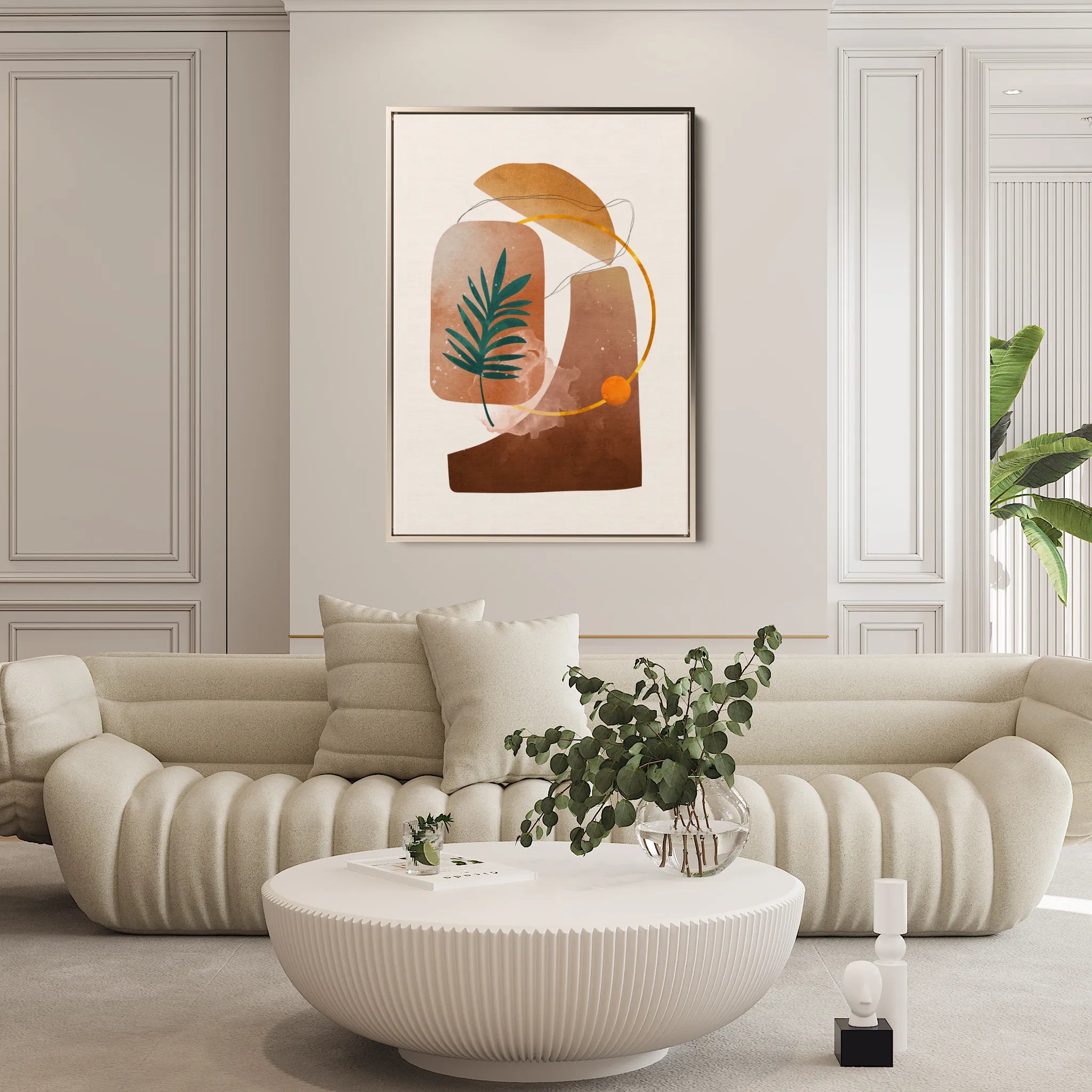 Boho Canvas Wall Art WAD012-BH 90 x 60 cm / Stretched on hidden frame