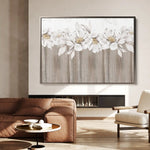 Floral Canvas Wall Art WAD012-F 90 x 60 cm / Stretched on hidden frame