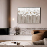 Floral Canvas Wall Art WAD012-F 90 x 60 cm / Stretched on hidden frame