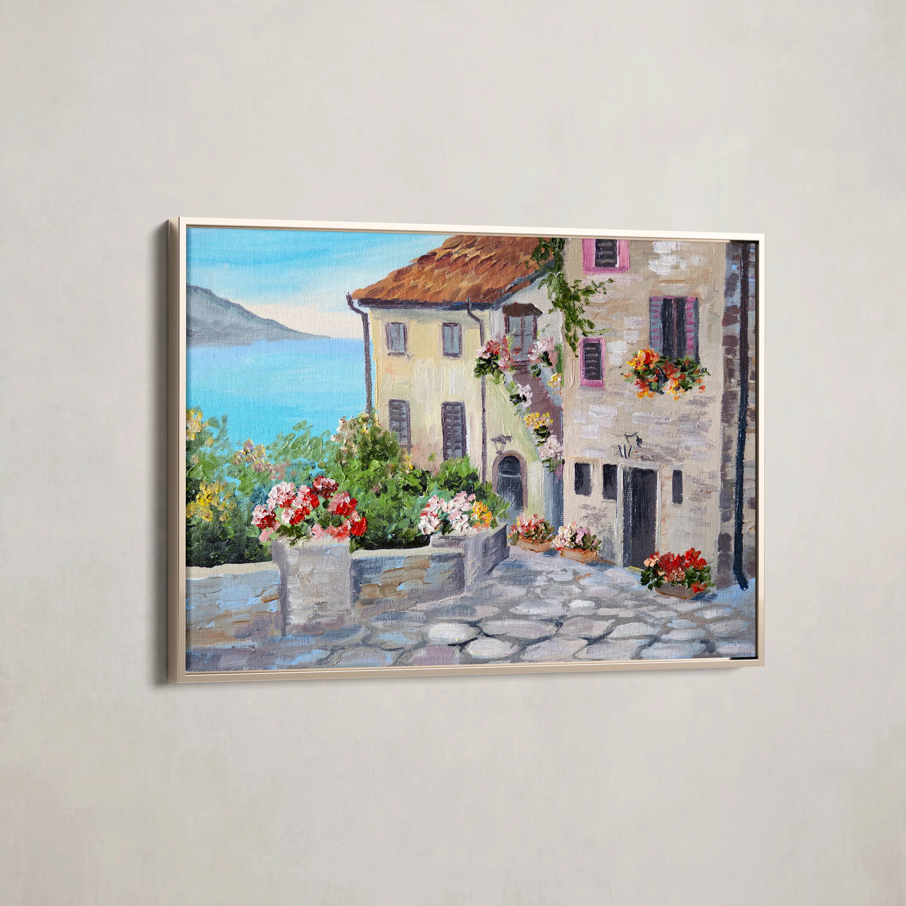 Landscape Canvas Wall Art WAD012-L 90 x 60 cm / Stretched on hidden frame