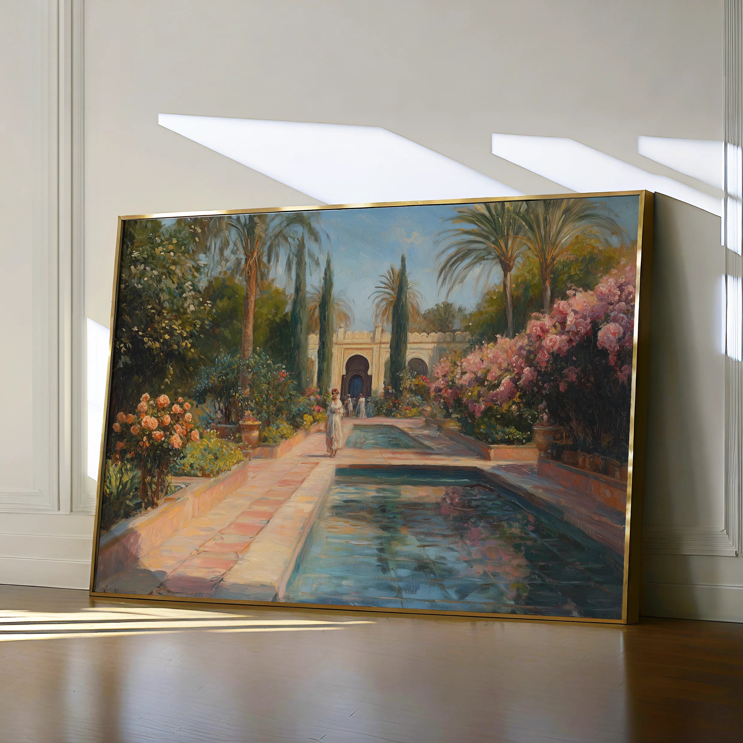 Orientalist Canvas Wall Art WAD012-OR 90 x 60 cm / Stretched on hidden frame