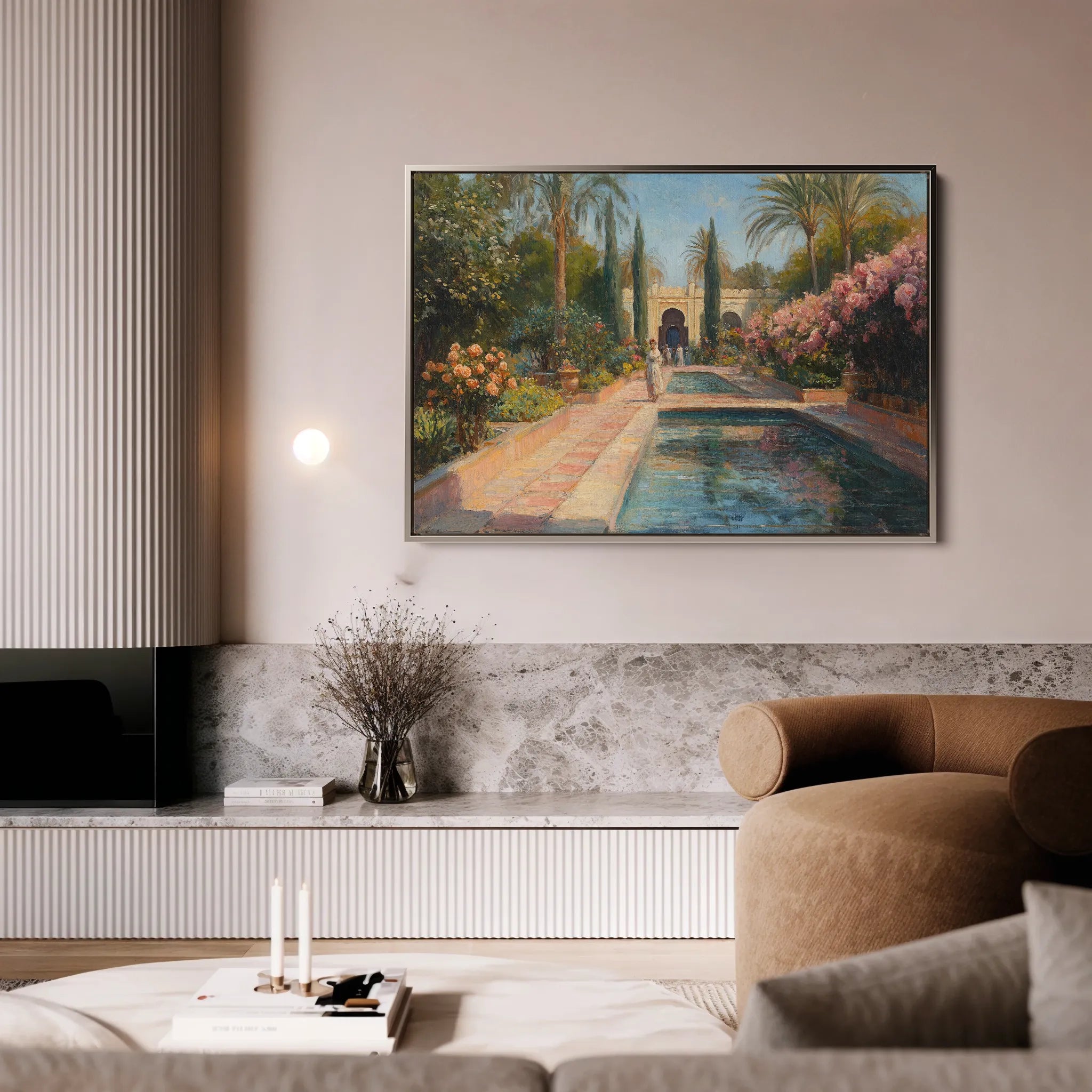 Orientalist Canvas Wall Art WAD012-OR 90 x 60 cm / Stretched on hidden frame