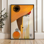 Portrait 012 Canvas Art 90 x 60 cm / Stretched on hidden frame
