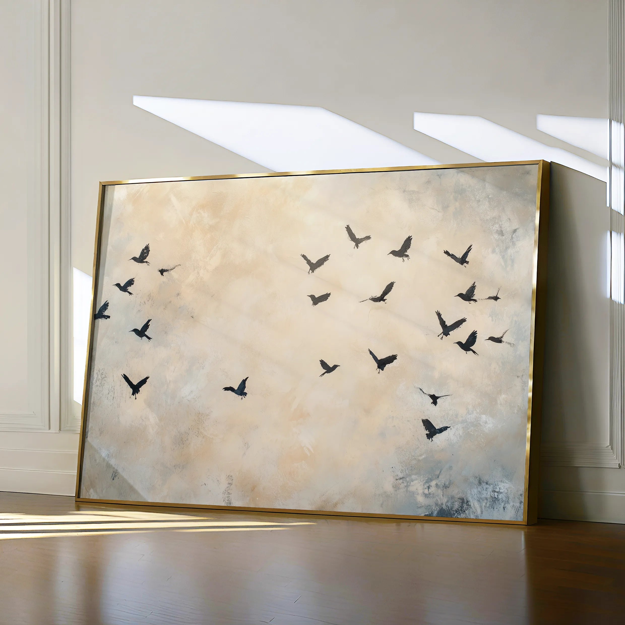 Animals Canvas Wall Art WAD013-AN 90 x 60 cm / Stretched on hidden frame