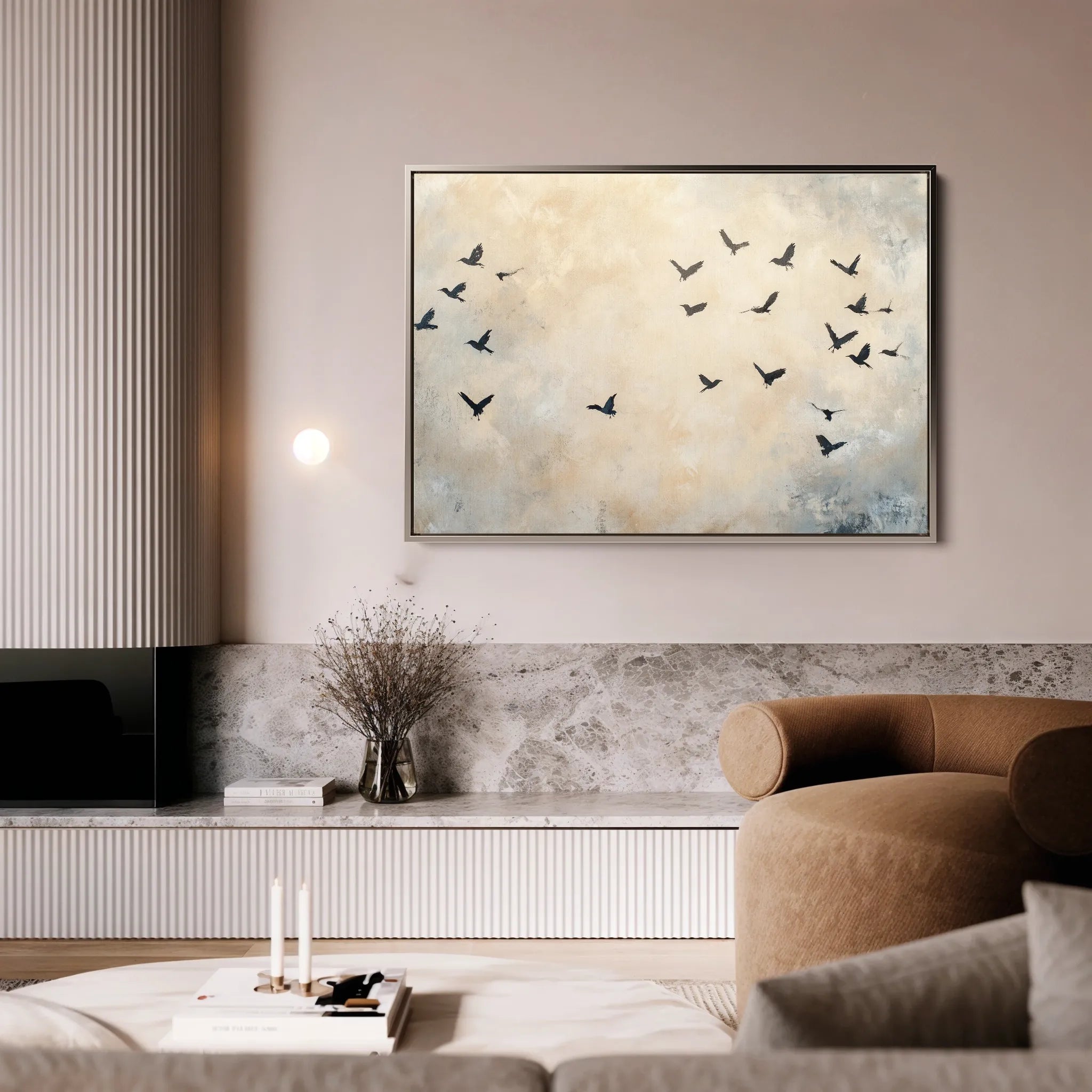 Animals Canvas Wall Art WAD013-AN 90 x 60 cm / Stretched on hidden frame