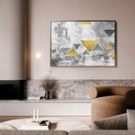 Abstract 013 Canvas Art 60 x 40 cm / Stretched on hidden frame