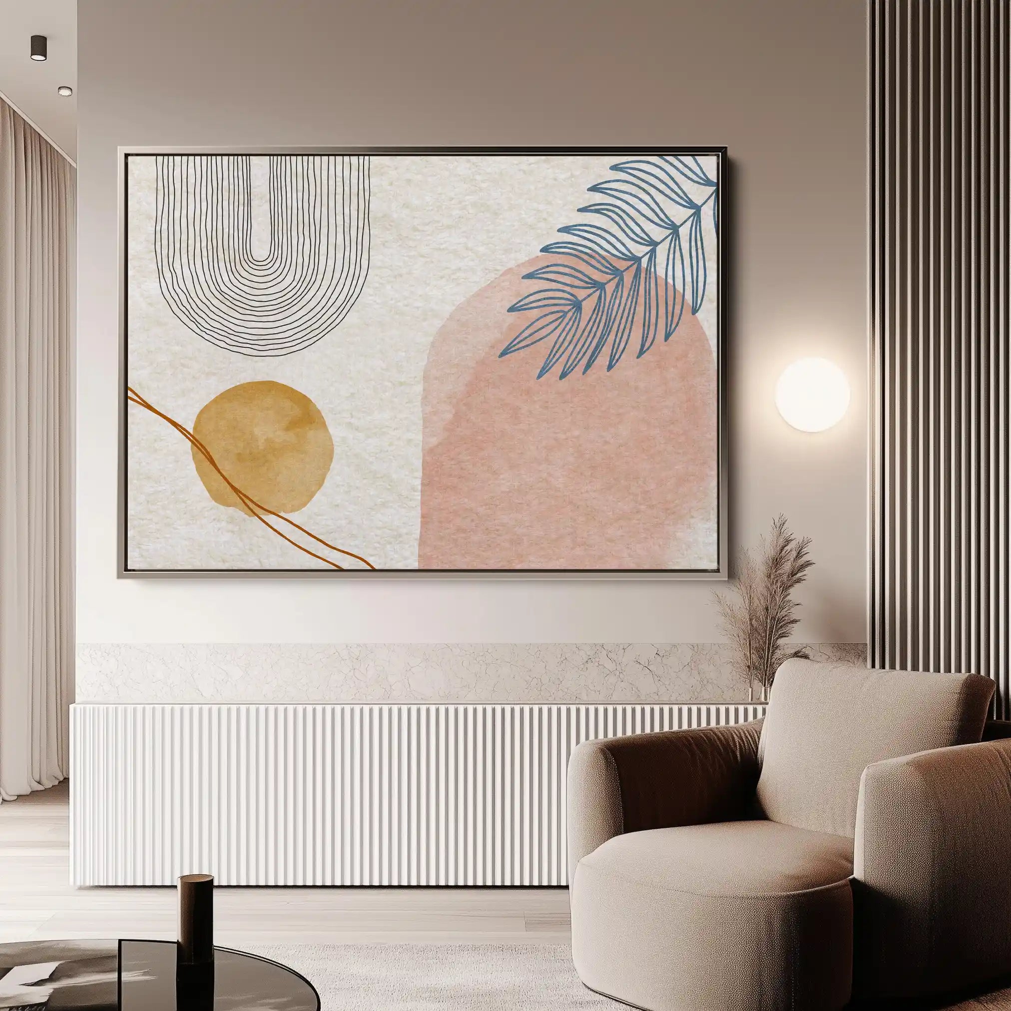 Boho 013 Canvas Art 90 x 60 cm / Stretched on hidden frame