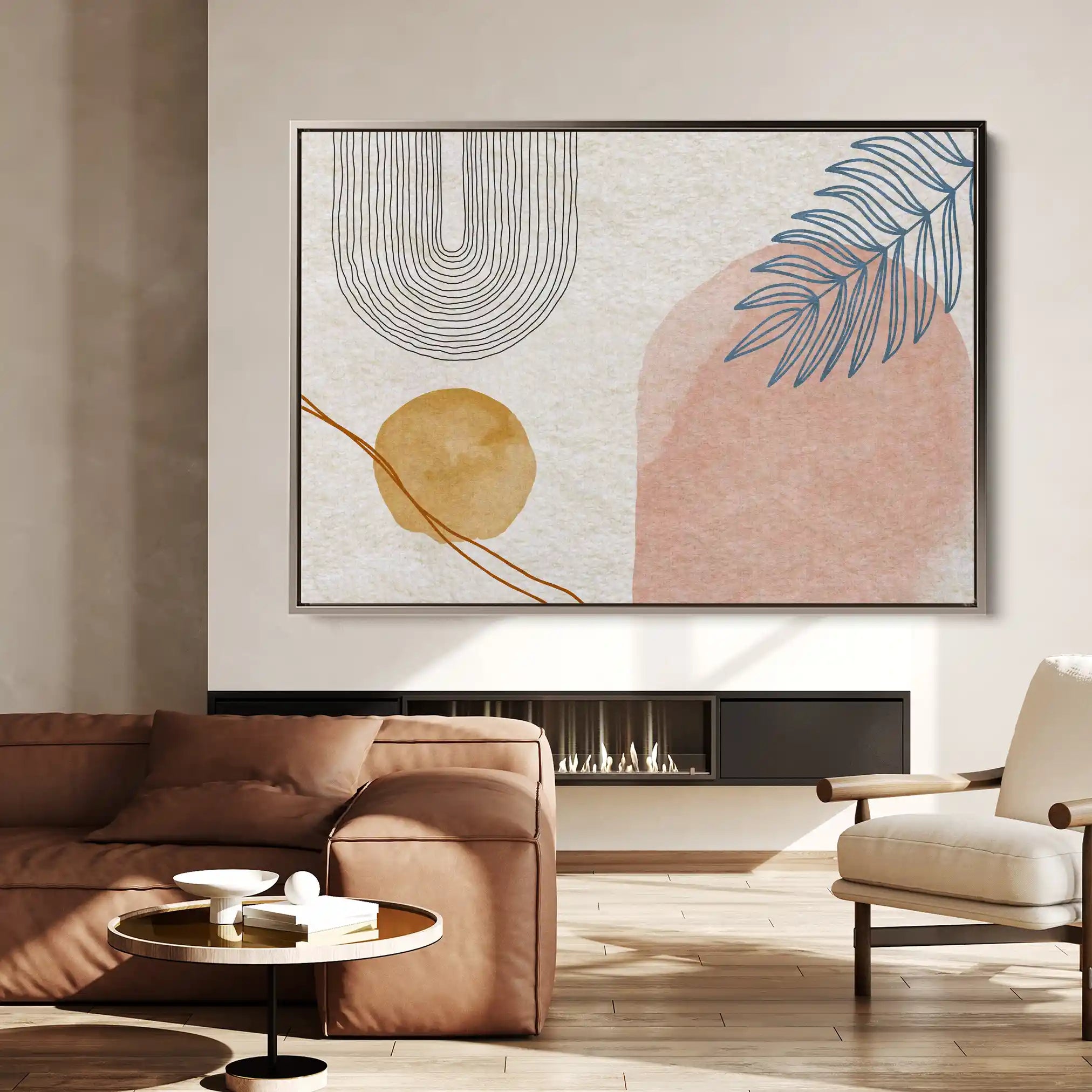 Boho 013 Canvas Art 90 x 60 cm / Stretched on hidden frame