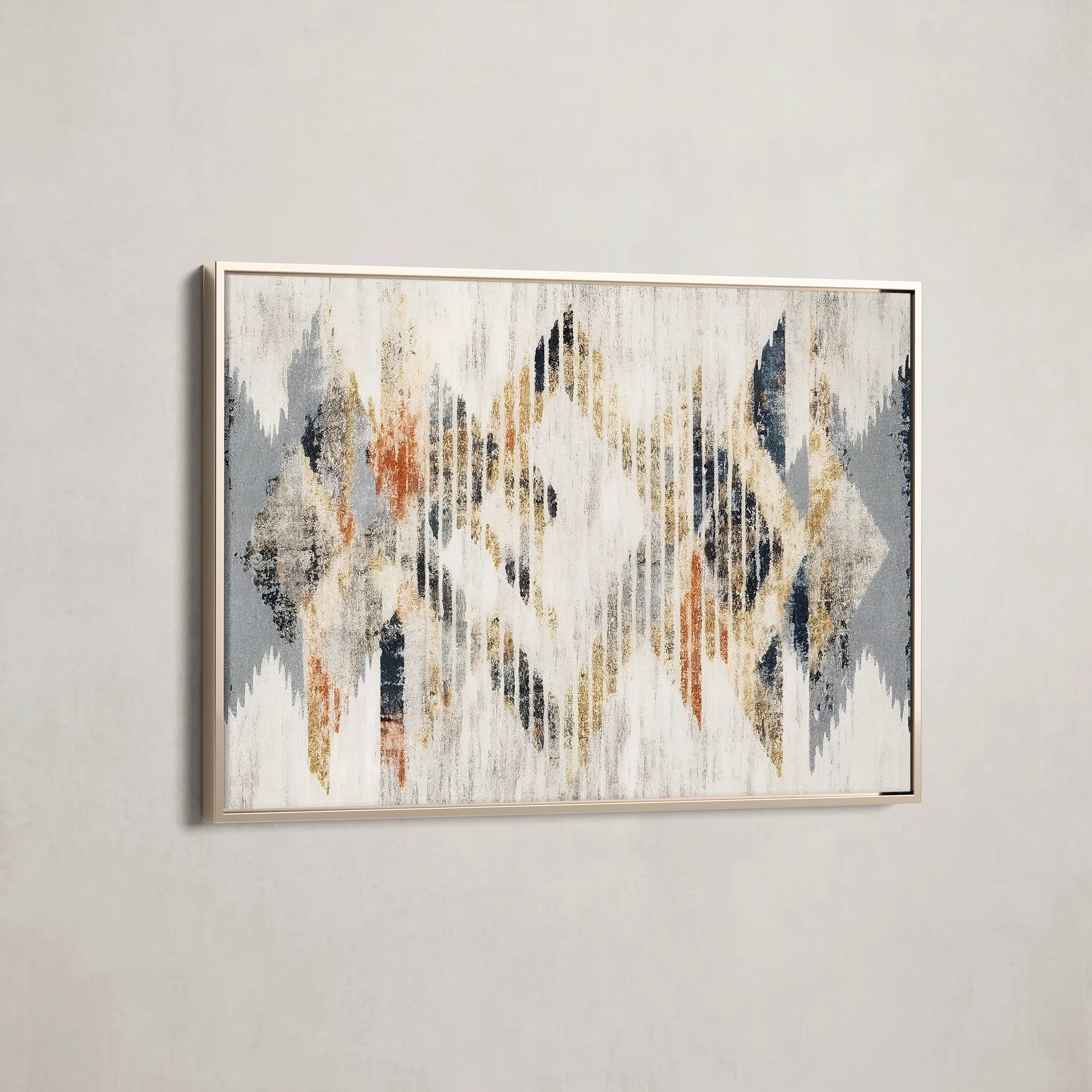 Abstract Canvas Wall Art WAD014-A 90 x 60 cm / Stretched on hidden frame