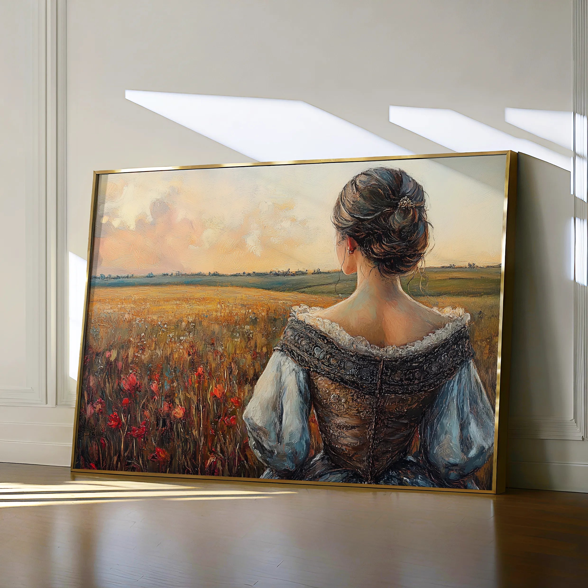 Classic Canvas Wall Art WAD014-CL 90 x 60 cm / Stretched on hidden frame