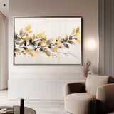 Floral Canvas Wall Art WAD014-F 90 x 60 cm / Stretched on hidden frame