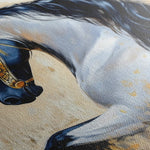 Horses 014 Canvas Art 90 x 60 cm / Stretched on hidden frame