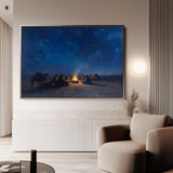 Orientalist 014 Canvas Art 90 x 60 cm / Stretched on hidden frame