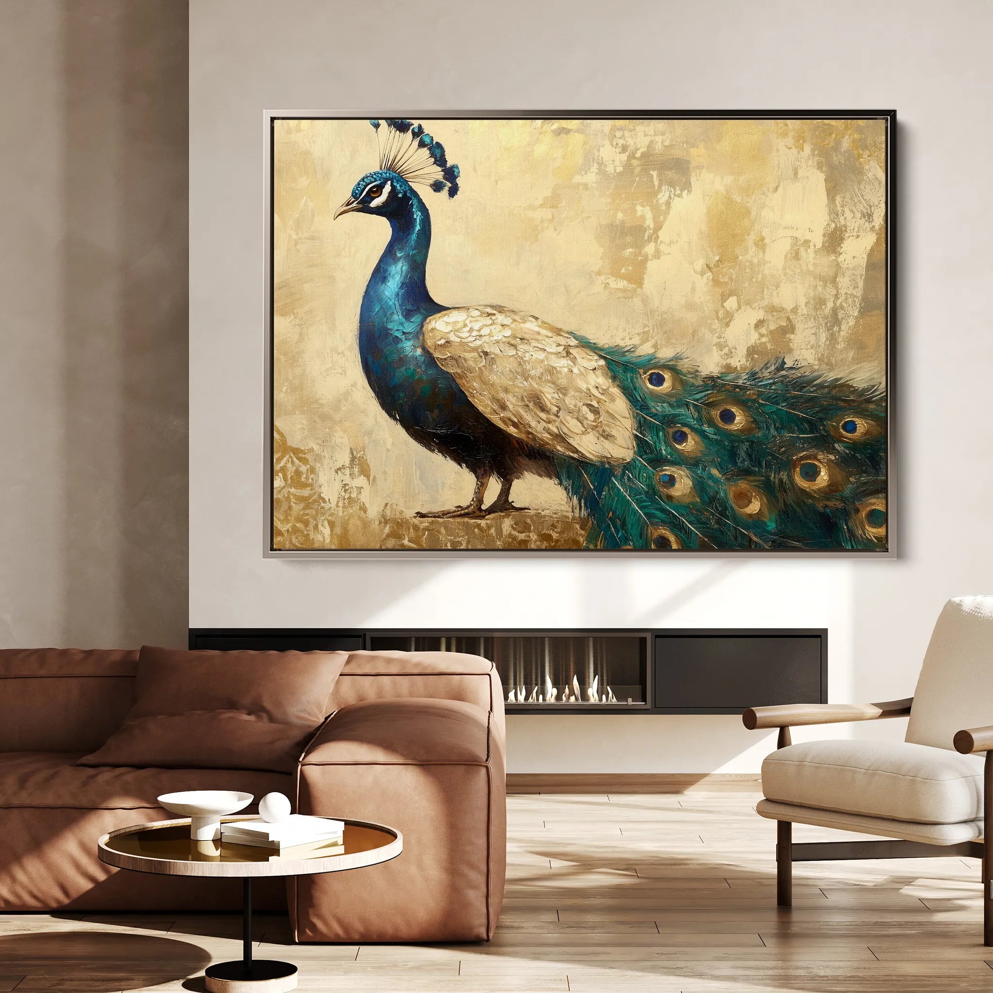 Animals Canvas Wall Art WAD015-AN 90 x 60 cm / Stretched on hidden frame