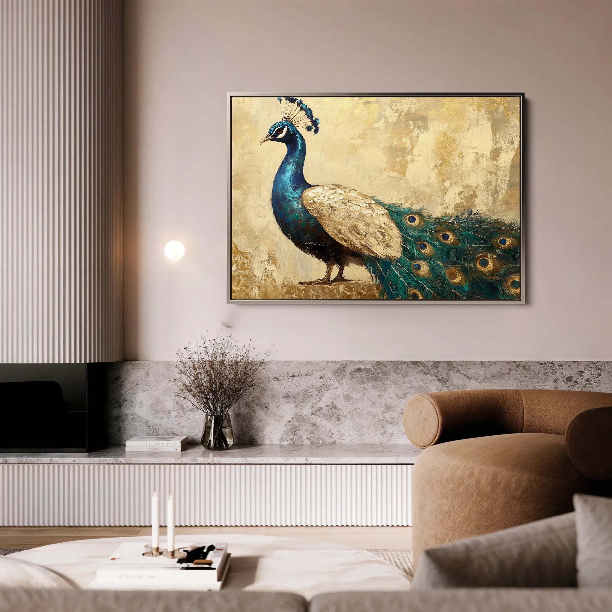 Animals Canvas Wall Art WAD015-AN 90 x 60 cm / Stretched on hidden frame
