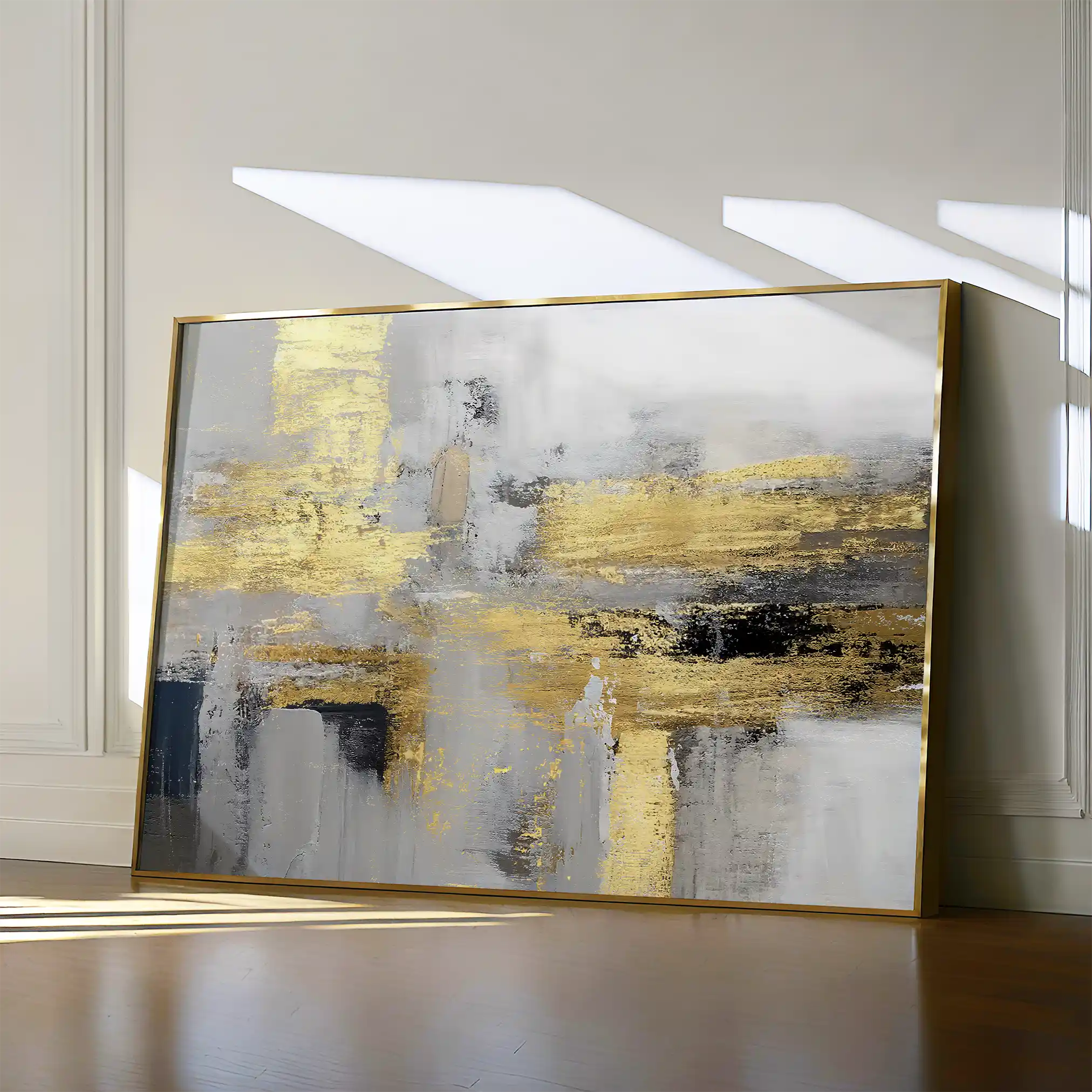 Abstract Canvas Wall Art WAD015-A 90 x 60 cm / Stretched on hidden frame