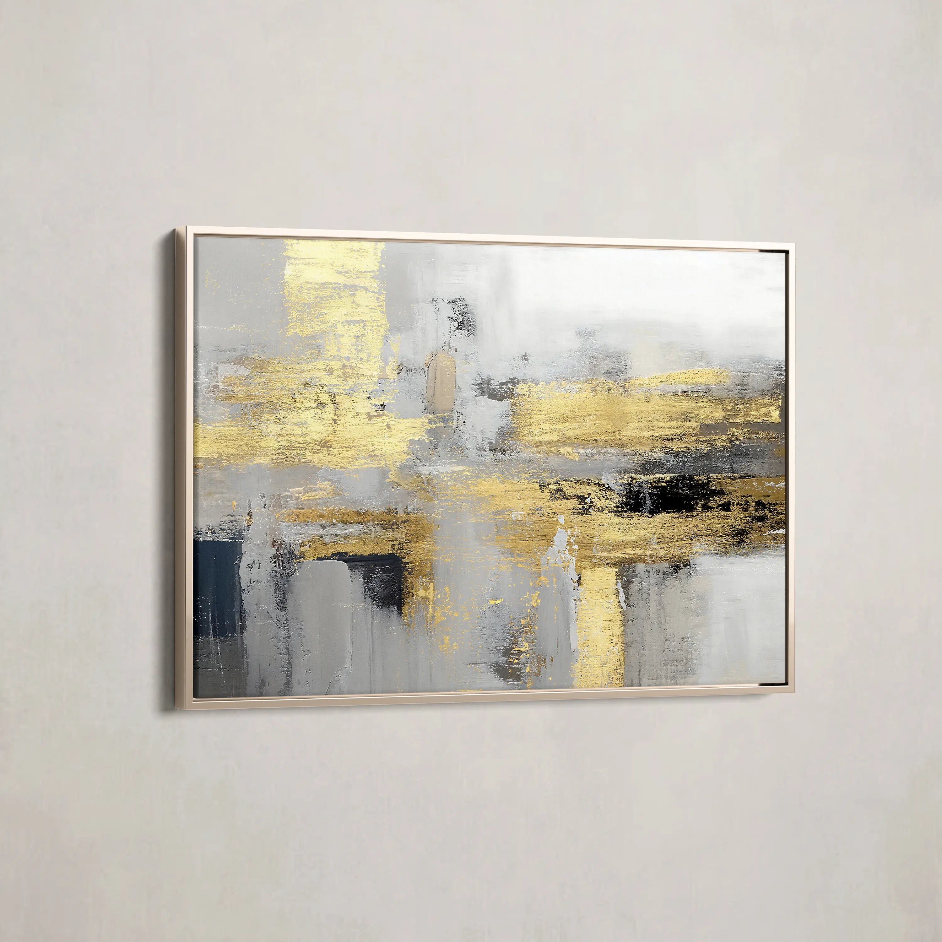 Abstract Canvas Wall Art WAD015-A 90 x 60 cm / Stretched on hidden frame