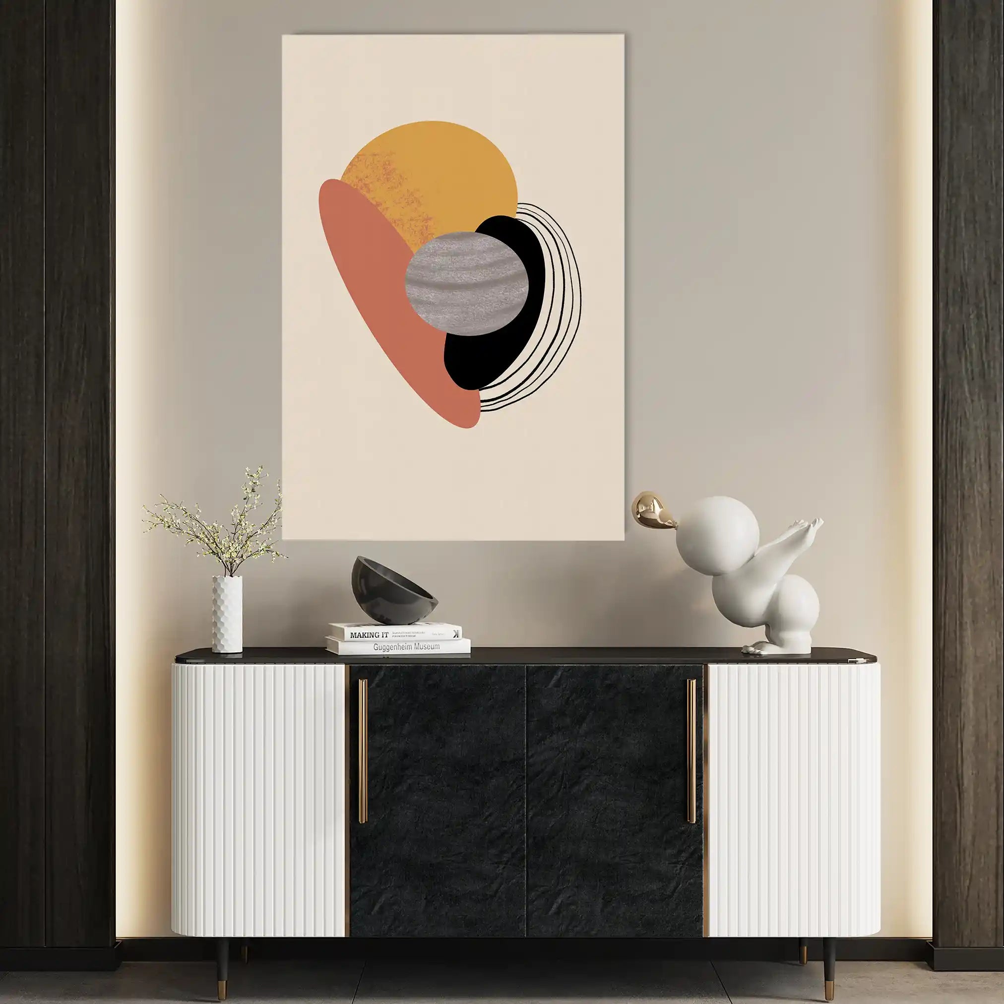 Boho 015 Canvas Art 90 x 60 cm / Stretched on hidden frame
