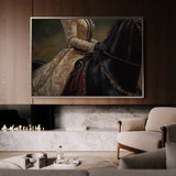 Classic 015 Canvas Art 90 x 60 cm / Stretched on hidden frame