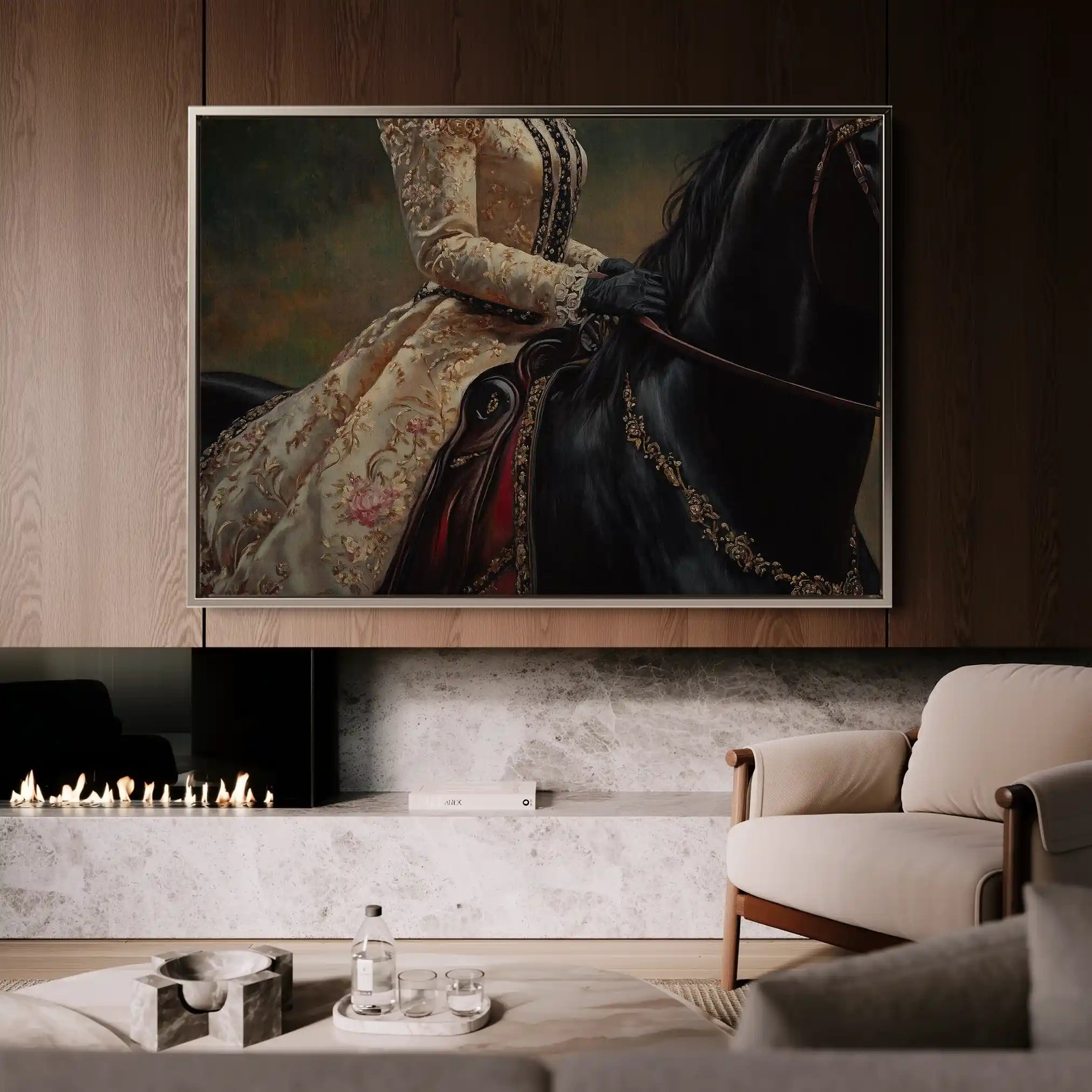 Classic 015 Canvas Art 90 x 60 cm / Stretched on hidden frame
