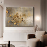 Floral Canvas Wall Art WAD015-F 90 x 60 cm / Stretched on hidden frame