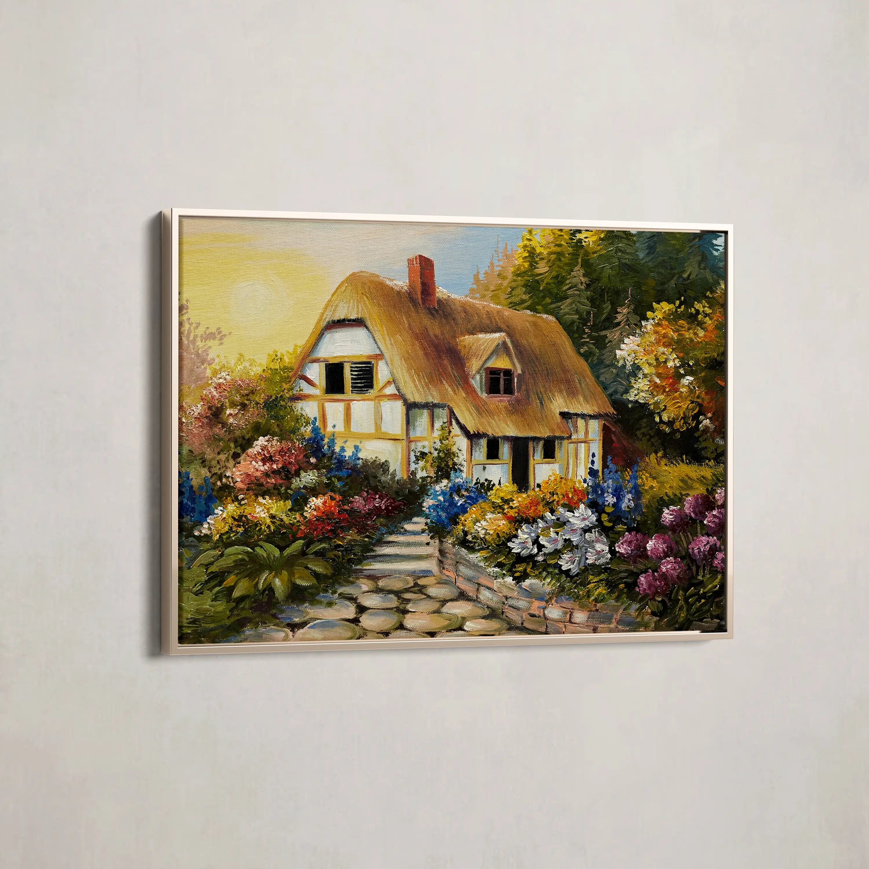 Landscape Canvas Wall Art WAD015-L 90 x 60 cm / Stretched on hidden frame