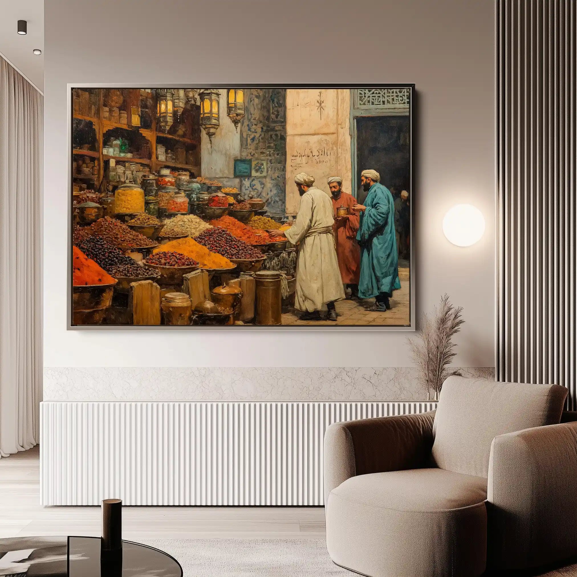 Orientalist 015 Canvas Art 90 x 60 cm / Stretched on hidden frame